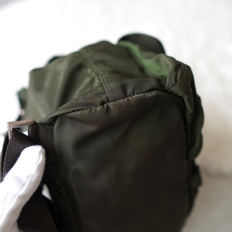 Nylon mini backpack